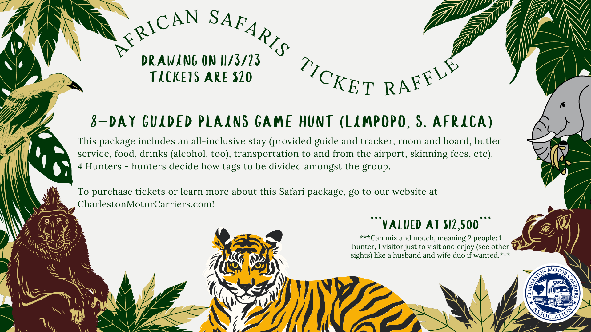 african safari tickets